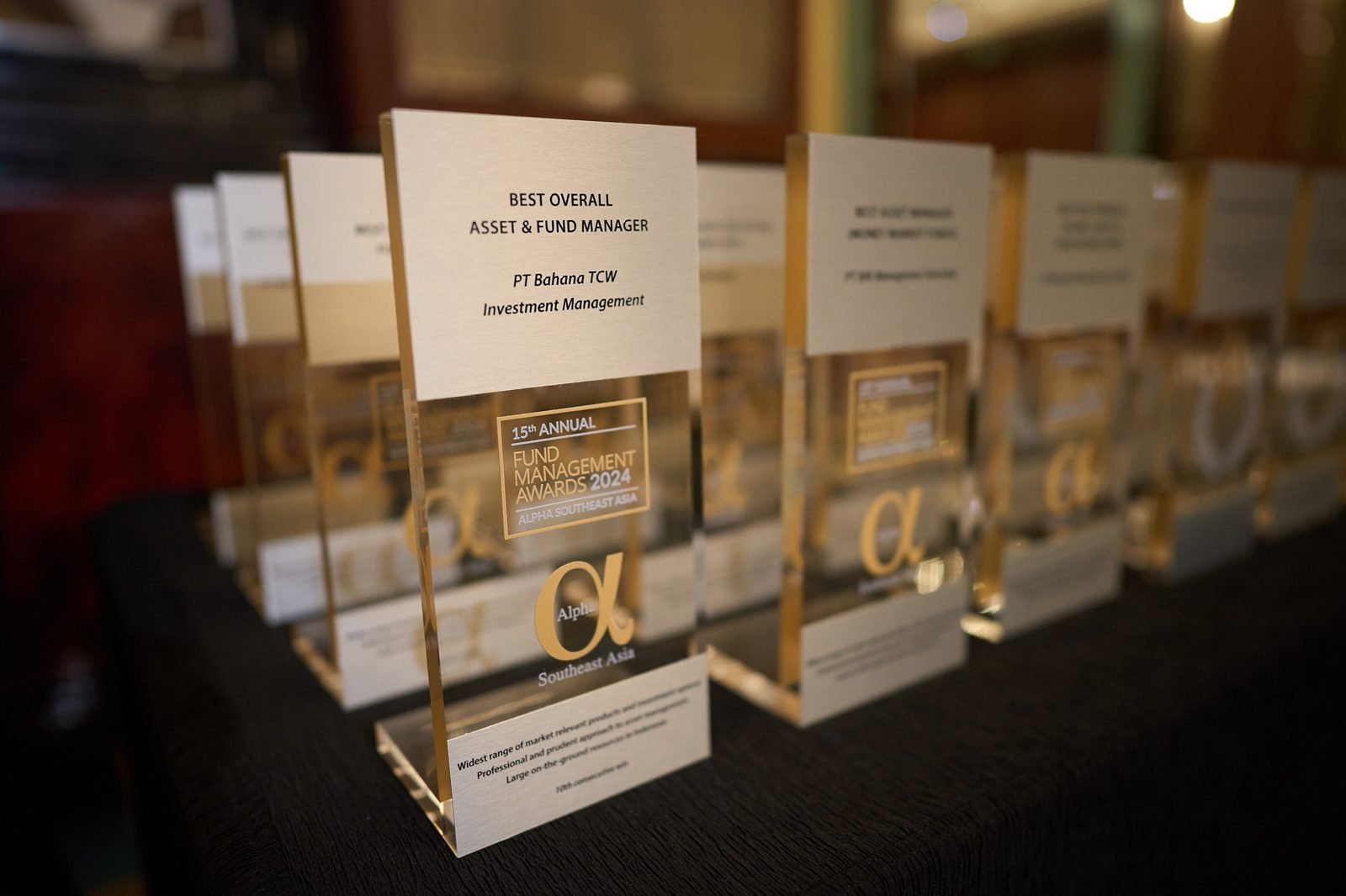 Awards, lined up · Corporate Events Awards, lined up