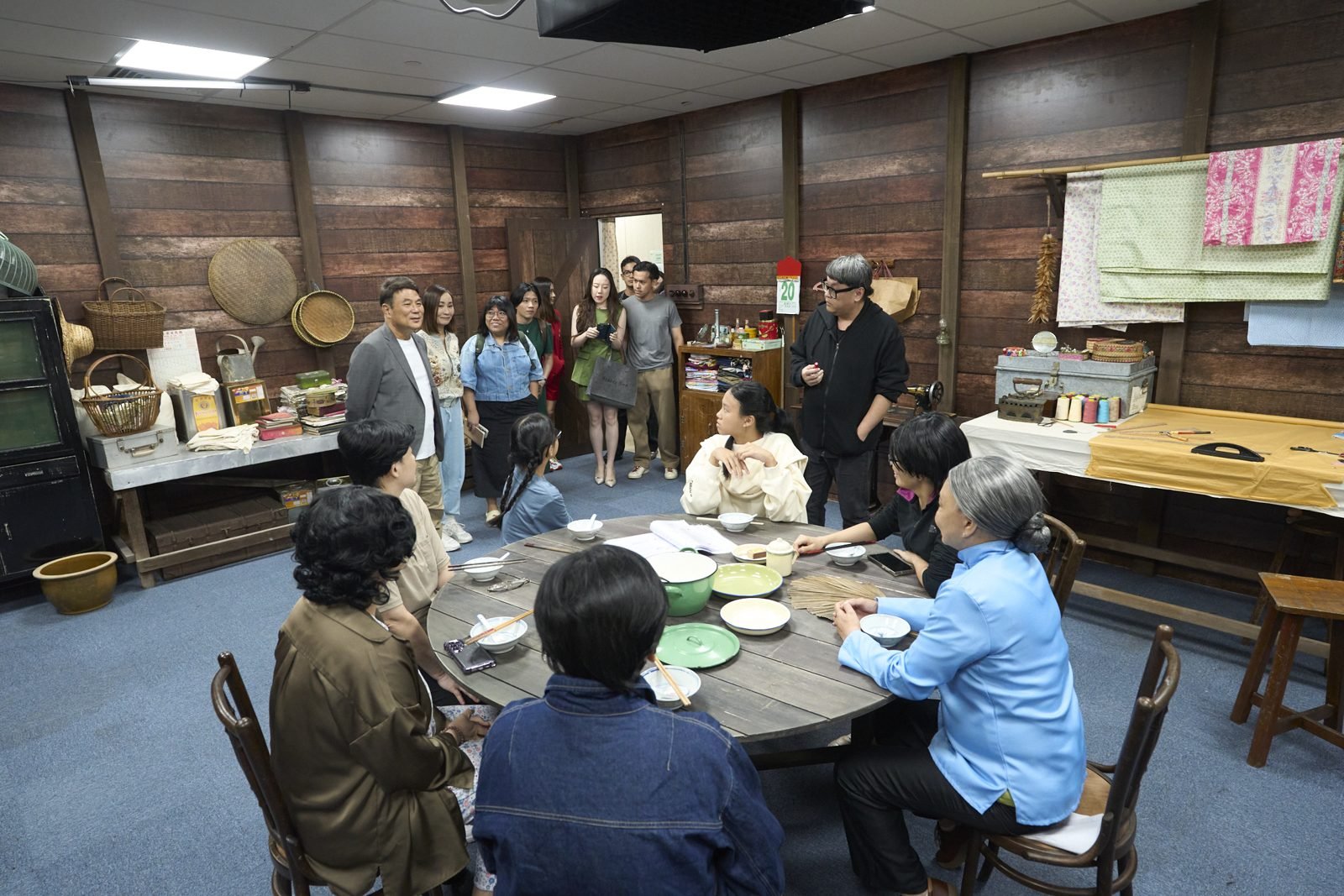 On the period set · Film & Celebrities On the period set
