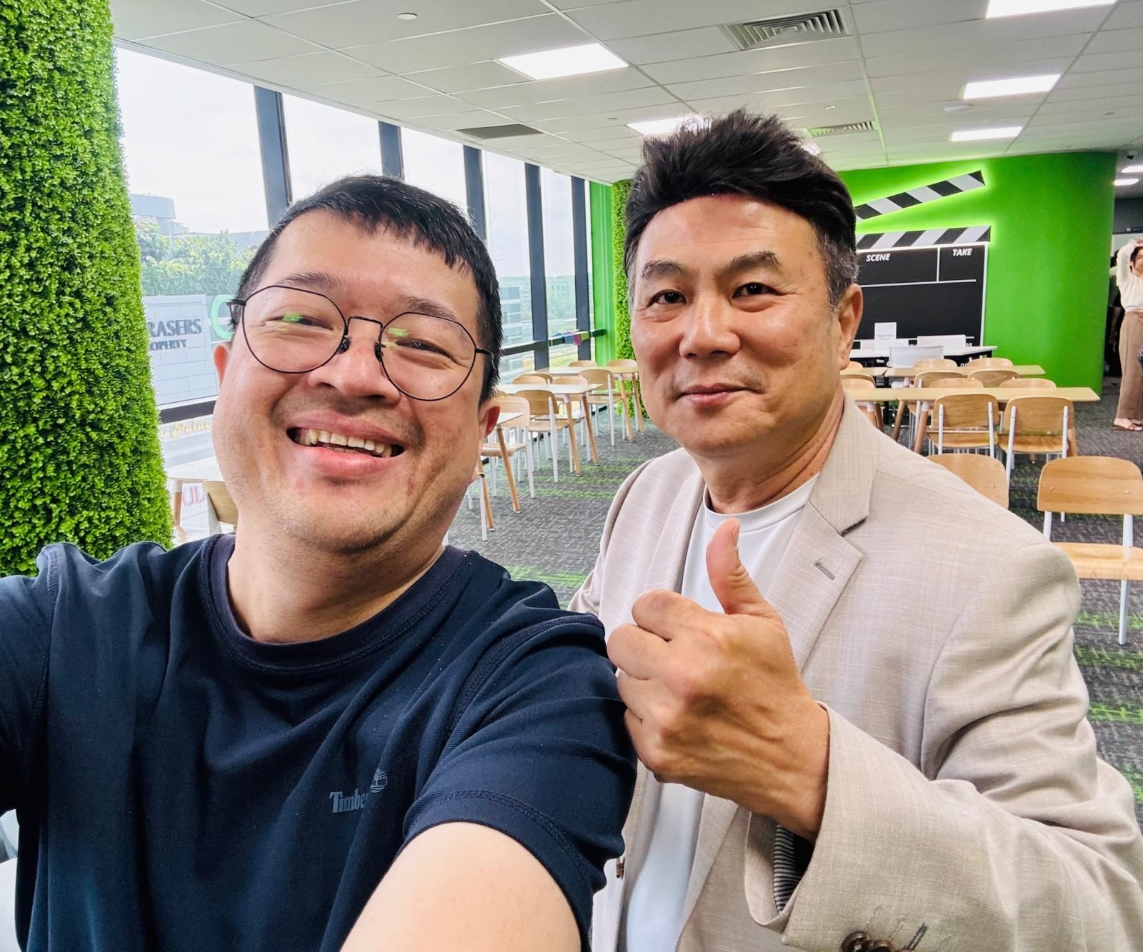 Selfie at the studio · Film & Celebrities Selfie at the studio