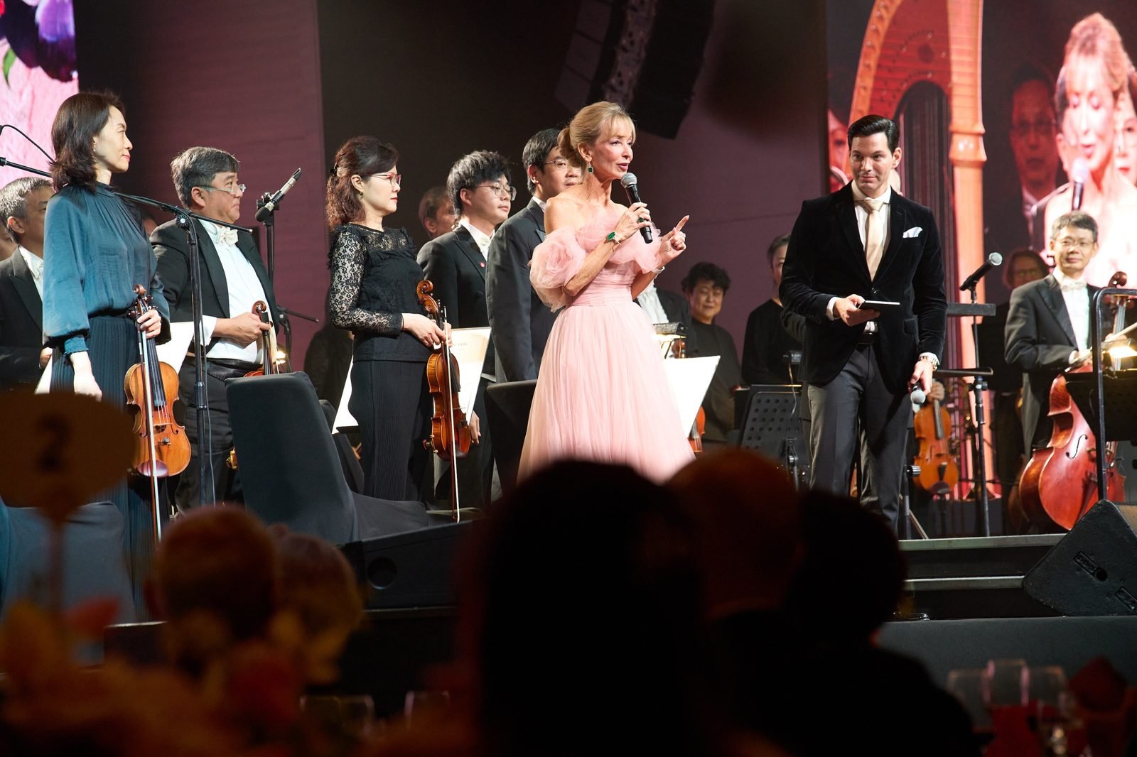 Address with the orchestra · Diplomatic & VIP Events Address with the orchestra