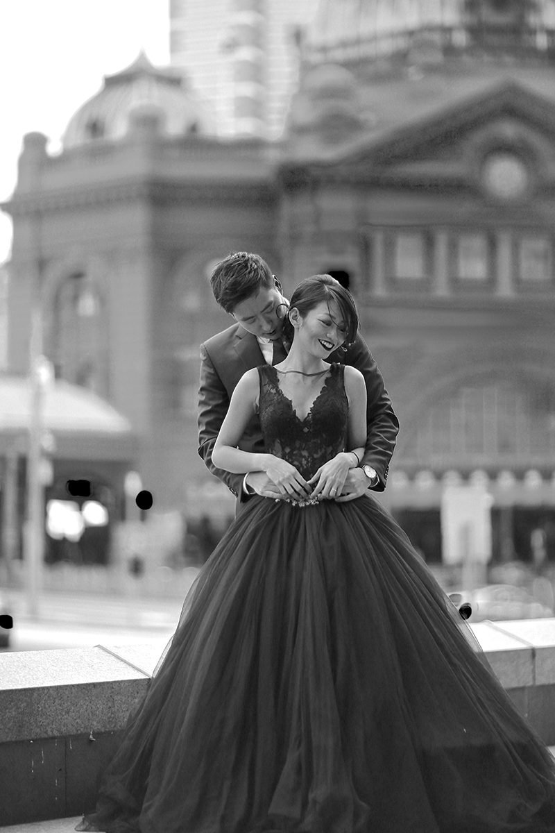 Flinders Street, Melbourne · Pre-Wedding Flinders Street, Melbourne